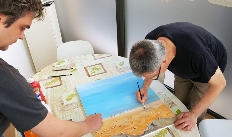 Exposició als comerços del Barri de Montserrat de La Garriga