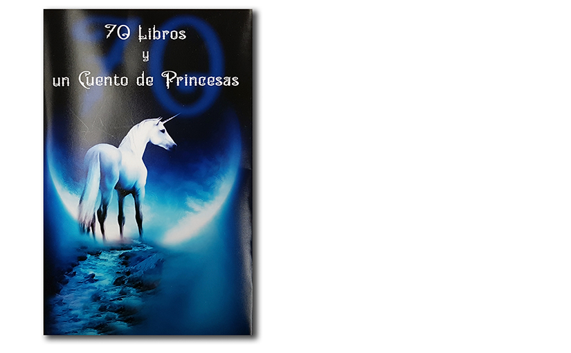 70 libros y un cuento de princesas